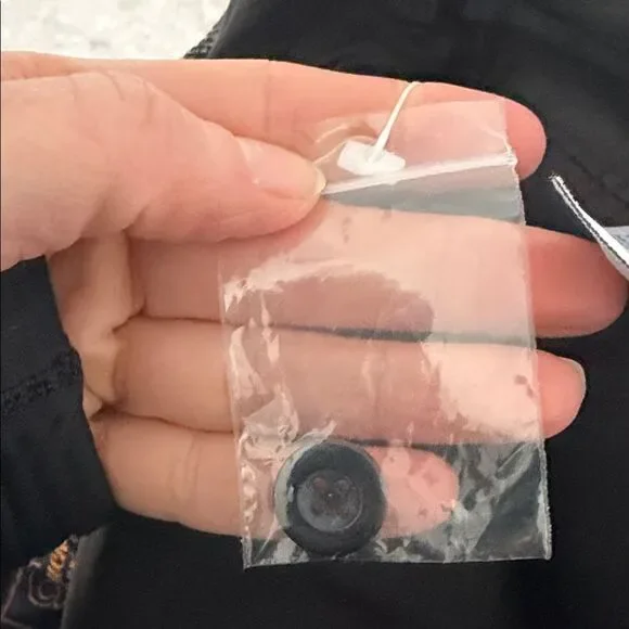 NWT. Madewell Buckley Tailors Black and White Herringbone Paperbag Pants - Picture 9 of 11